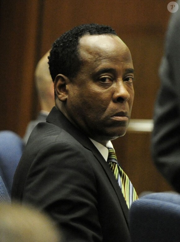 Procès du docteur Conrad Murray à Los Angeles le 27 octobre 2011 - ici Conrad Murray