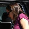 Jennifer Garner, enceinte, emmène sa fille Violet Affleck chez le dentiste à Santa Monica le 28 octobre 2011