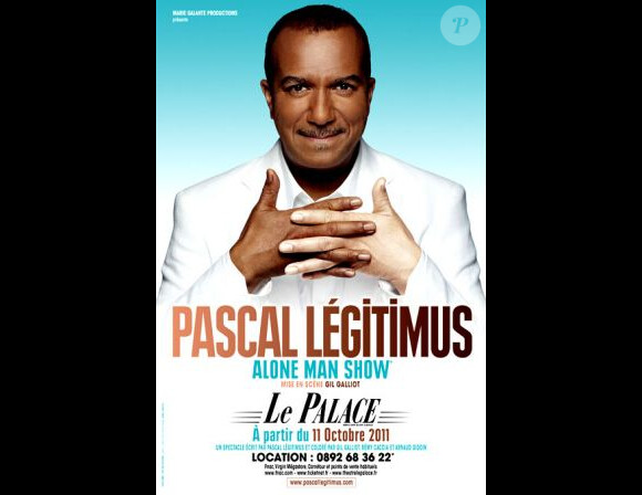 Pascal Légitimus au Palace depuis le 11 octobre.