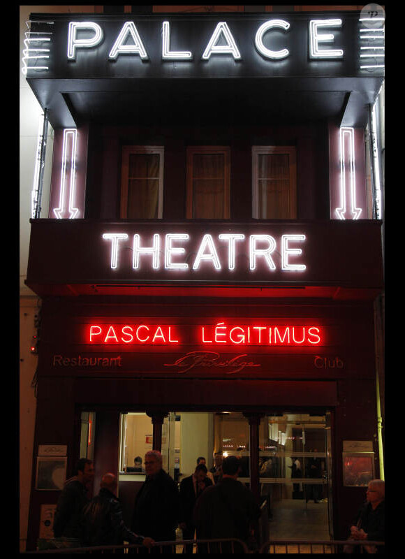 Le Palace accueille Pascal Légitimis en 2011.