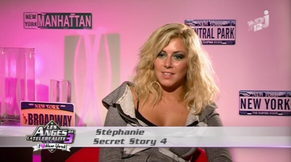 Stéphanie dans Les Anges de la télé-réalité 3 sur NRJ 12 le lundi 31 octobre 2011