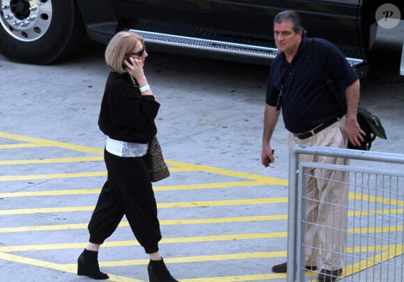 Cynthia et Joseph Germanotta, parents de Lady Gaga, à Miami, le 13 avril 2011.