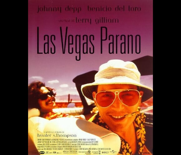 L'affiche de Las Vegas Parano de Terry Gilliam.