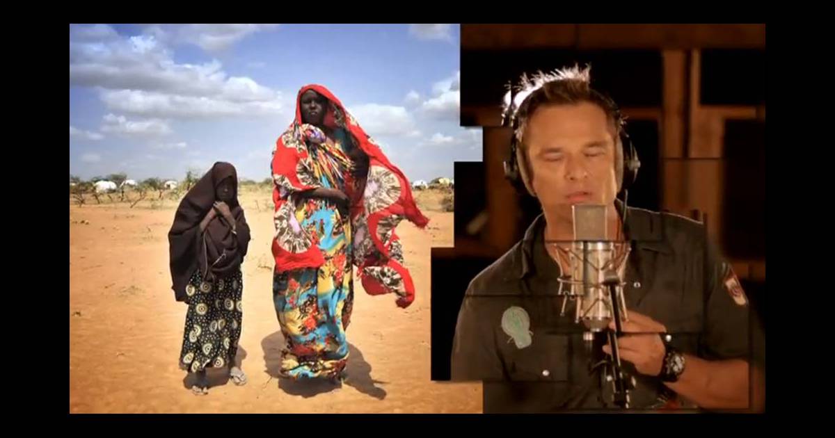 David Hallyday Dans Le Clip Des Ricochets 60 Artistes Pour L Unicef Octobre 2011 Purepeople