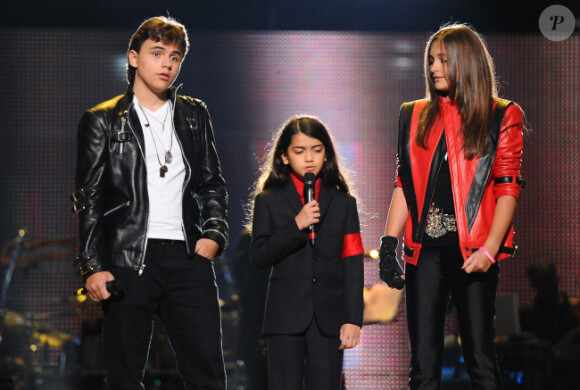 Les enfants de Michael Jackson, le 8 octobre 2011