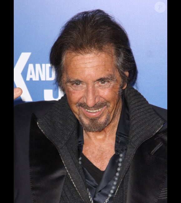 Al Pacino le 6 novembre à Los Angeles pour présenter Jack et Julie.
