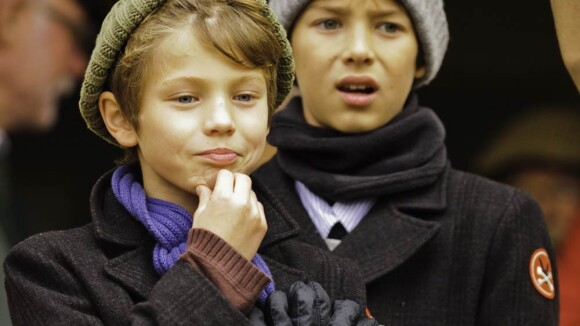 Les jeunes princes Felix et Nikolai n'ont pas manqué la chasse de l'année