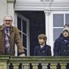 Les princes Nikolai et Felix de Danemark étaient avec leur grand-père Henrik de Danemark pour le week-end de l'Hubertus Hunt (Hubertusjagt), les 5 et 6 novembre 2011.