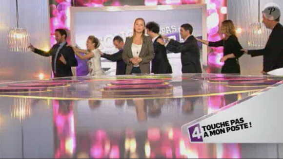 Virginie Efira victime d'une mascarade dans la bande-annonce de l'émission Touche pas à mon poste sur France 4