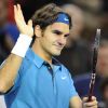 Roger Federer le 9 novembre 2011 lors du Masters 1000 de Paris Bercy à Paris