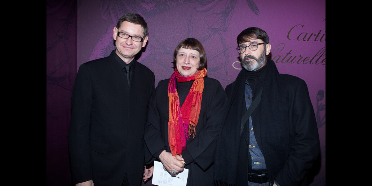 Photo : Cyrille Vigneron avec Isabelle et Franck Sorbier lors de la