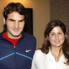 Roger Federer et sa femme Mirka le 13 novembre lors de la finale du Masters 1000 de Paris Bercy