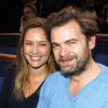 Clovis Cornillac et sa compagne Lilou le 13 novembre lors de la finale du Masters 1000 de Paris Bercy