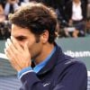 Roger Federer le 11 novembre lors du Masters 1000 de Paris Bercy