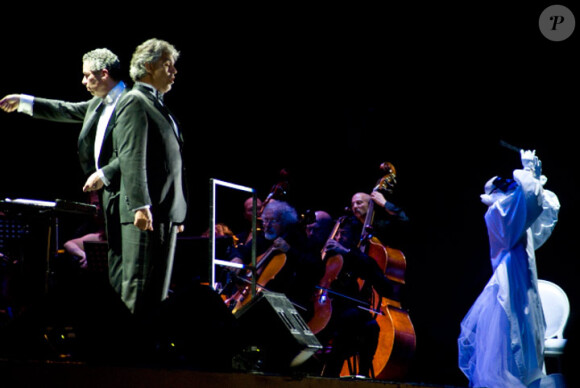 Andrea Bocelli en concert à Venise en juillet 2009