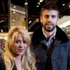 Shakira et son compagnon Gerard Piqué au salon du livre à Barcelone pour soutenir la promotion du livre du père du footballeur Joan Piqué, le 17 novembre 2011