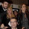 Shakira et son compagnon Gerard Piqué au salon du livre à Barcelone pour soutenir la promotion du livre du père du footballeur Joan Piqué, le 17 novembre 2011