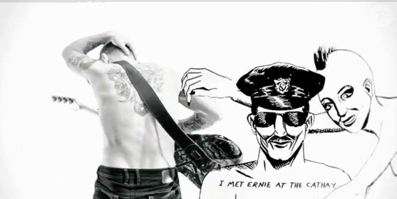 Les Red Hot Chili Peppers plongent dans l'univers graphique de Raymond Pettibon pour le clip de Monarchy of Roses, second extrait de l'album I'm with you.