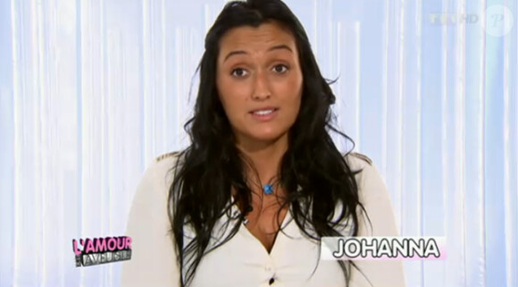 Johanna dans L'amour est aveugle 2 le vendredi 18 novembre 2011 sur TF1