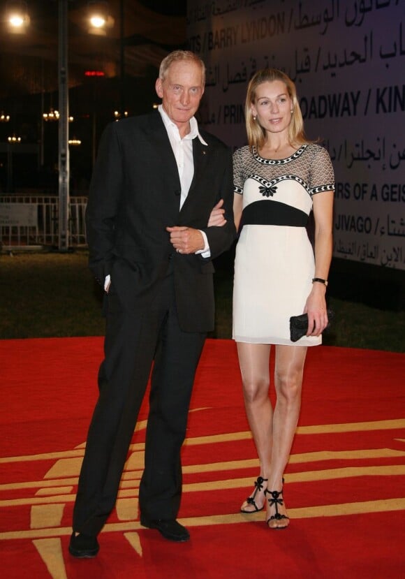 Charles Dance et sa fiancée Eleanor Boorman en 2008.
