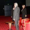 Alain Delon dans la salle du Pathé de Boulogne-Billancourt, le vendredi 25 novembre 2011.