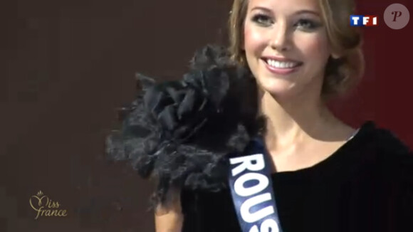 Miss Roussillon lors de la soirée Miss France à Mexico City au Mexique en novembre 2011