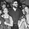 Francis Ford Coppola et ses enfants Roman, Mary et Sofia à Cannes en 1979.