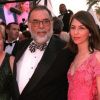 Francis Ford Coppola avec Eleanor et Sofia, à Cannes, le 10 mai 2001 à Cannes.