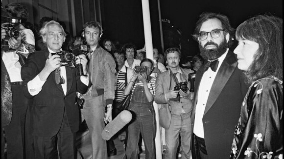 Francis Ford Coppola ici avec sa femme Eleanor Coppola Francis Ford Coppola  award ceremony. Prix Lumiere Stock Photo - Alamy