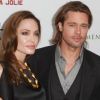 Angelina Jolie et Brad Pitt à l'avant-première de Au pays du sang et du miel, le 5 décembre 2011 à New York.