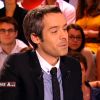 Yann Barthès reçoit Geneviève de Fontenay sur le plateau du Petit Journal pour 5 Questions À... le lundi 5 décembre 2011 sur Canal +