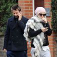 Kate Hudson et son chéri Matthew Bellamy vont à la salle de gym à Londres le 6 décembre 2011