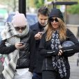 Kate Hudson accompagnée de son amoureux Matthew Bellamy à Londres le 6 décembre 2011