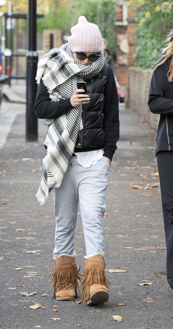 Kate Hudson et son chéri Matthew Bellamy vont à la salle de gym à Londres le 6 décembre 2011