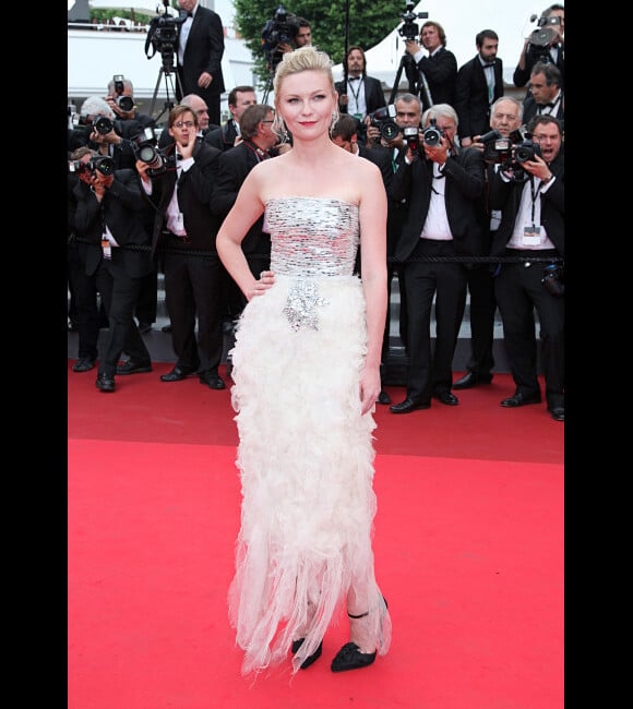 Kirsten Dunst au festival de Cannes 2011