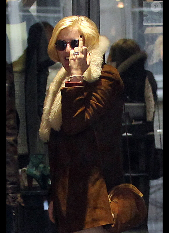 Scout LaRue Willis le 25 novembre 2011 à Paris
