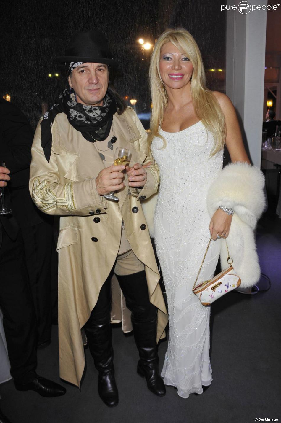 Francis Lalanne et Nadine Rodd lors de la 35ème édition ...