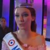 Delphine Wespiser, Miss France 2012, dans Sept à Huit, sur TF1, dimanche 11 décembre 2011