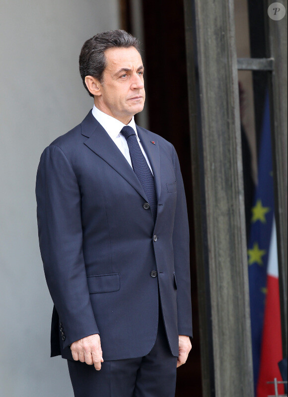 Nicolas Sarkozy le 5 décembre 2011 à l'Elysée