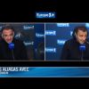 Nikos Aliagas recevait Elie Semoun sur l'antenne d'Europe 1, le mercredi 14 décembre 2011.