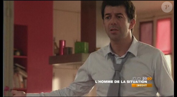 Stéphane Plaza drôle dans son premier rôle, L'homme de la situation, jeudi 15 décembre 2011, sur M6