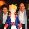 Le Petit Prince a pris ses quartiers au Musée Grévin le 14 décembre 2012 à Paris sous les yeux d'Olivier d'Agay, petit neveu d'Antoine de Saint-Exupéry et Aton Soumache, patron de Method Animation