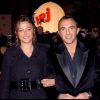 Sandrine Quétier et Nikos Aliagas en janvier 2007 à Cannes pour les NRJ Music Awards