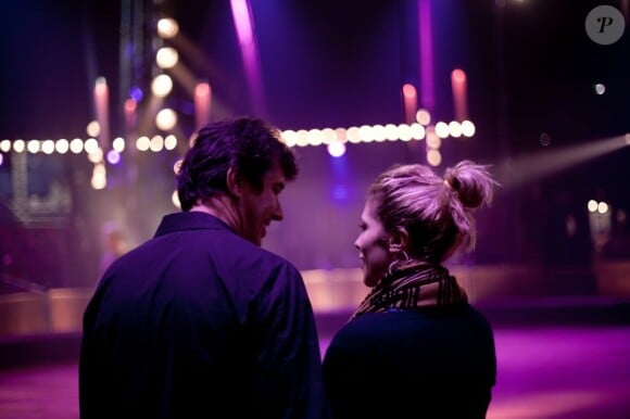 Stéphane Ricordel et Alysson Paradis lors du 50e Gala de l'Union des Artistes le 21 novembre 2011 au cirque Alexis Grüss