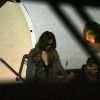 Délirante, Jennifer Lopez sur le tournage de son émission Q'Viva : The Chosen, à Santiago du Chili le 5 décembre 2011