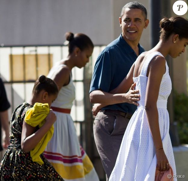 Barack Obama en famille à Hawaï