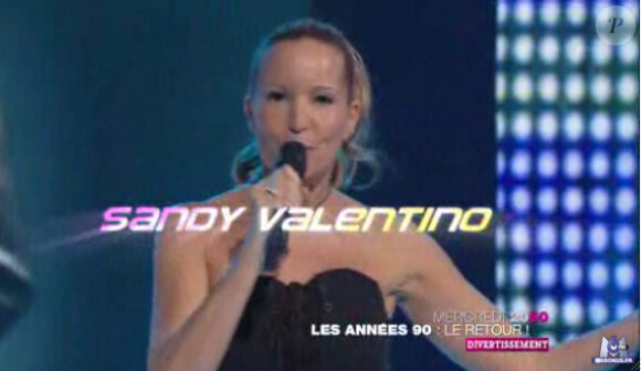 Sandy Valentino dans les Années 90 : Le retour, mercredi 4 janvier 2012 sur M6