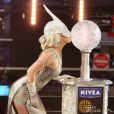 Lady Gaga live pour le Nouvel An à Time Square, New York, le 31 décembre 2011.