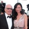 Rupert Murdoch le 16 mai 2011 à Cannes avec sa femme Wendi