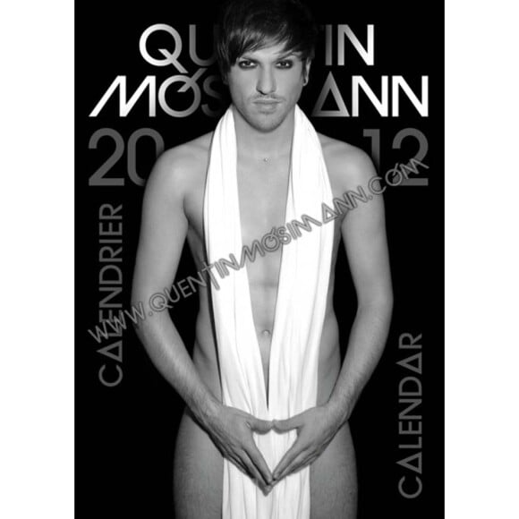 Quentin Mosimann en couverture de son calendrier 2012.
